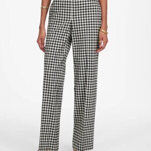 Madewell Easy Pull-On Pant in Gingham